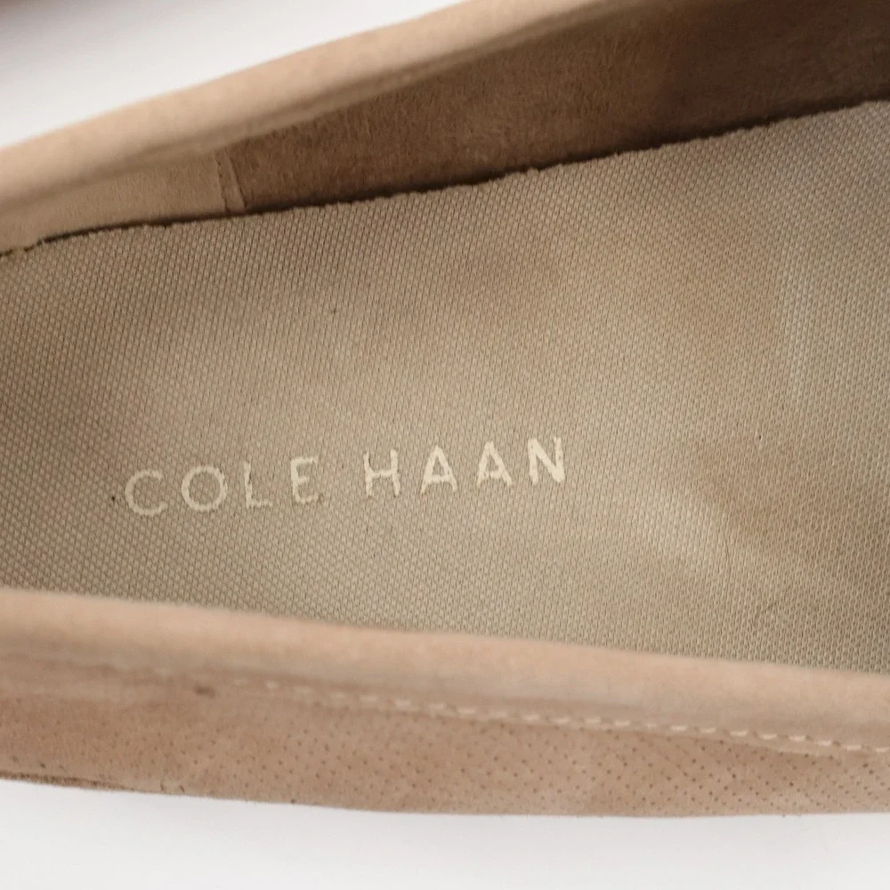 Cole Haan Men's Wyatt Leather Bit Driver Perforated Loafer‎ Mocs Tan Mens 10